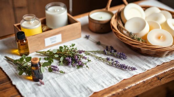 Top ingrédients pour parfumer vos bougies faites maison