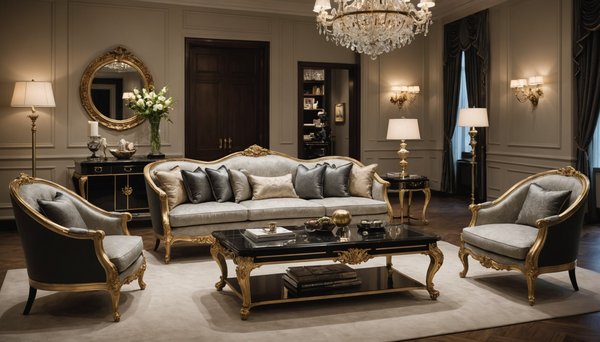 Mobilier design haut de gamme : Éléments de luxe pour un intérieur élégant